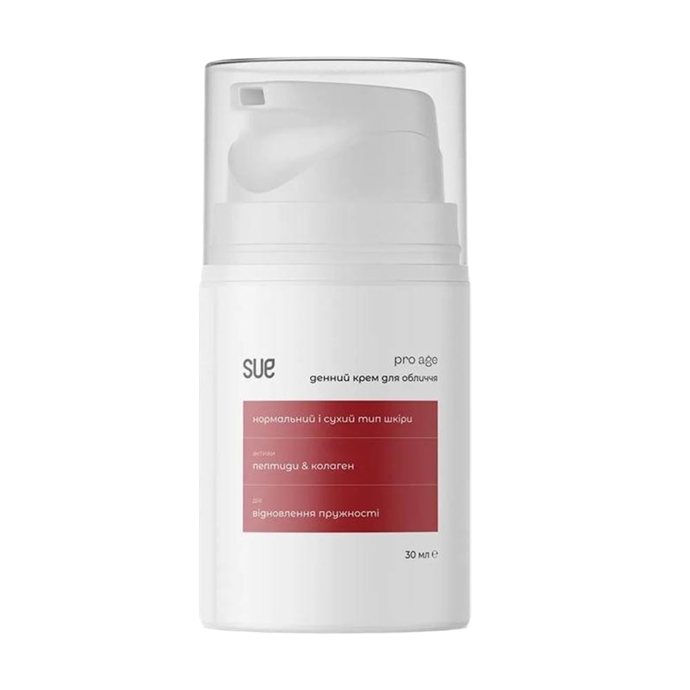 Денний крем для обличчя Sue Pro Age, 30 мл